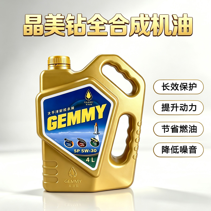 晶美钻金装全合成润滑油-4L